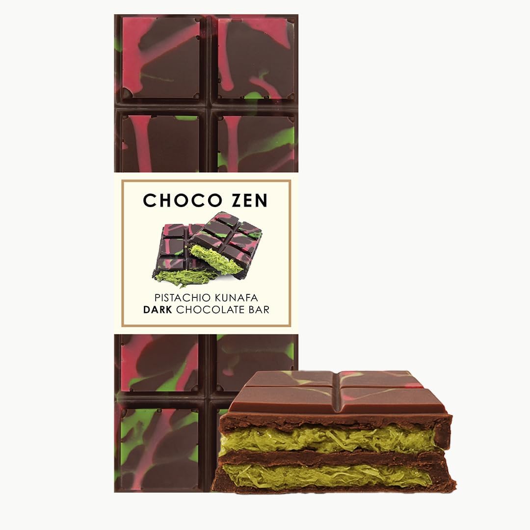 CHOCO ZEN ドバイチョコ ダーク 65g ピスタチオクナーファ入り