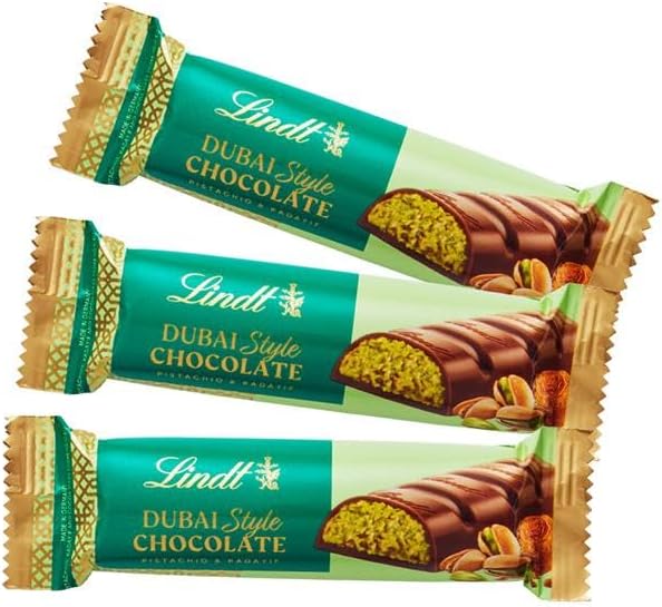 リンツ公式 ドバイスタイルチョコレートバー ピスタチオ&カダイフ入り