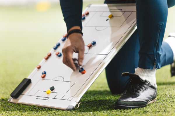 サッカーの戦術・分析イメージ